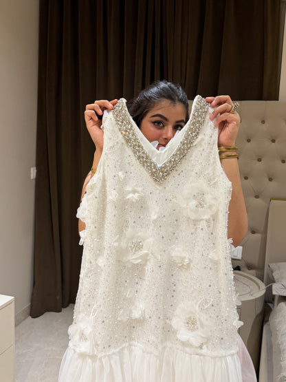 Hand embroidery premium dress