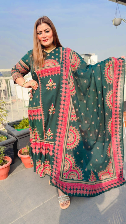 Sukriti Cotton Anarkali