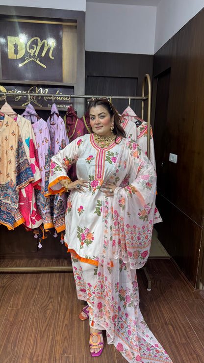Masleen Cotton Farshi Salwar Suit