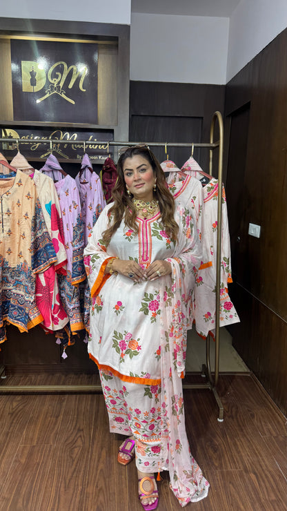 Masleen Cotton Farshi Salwar Suit