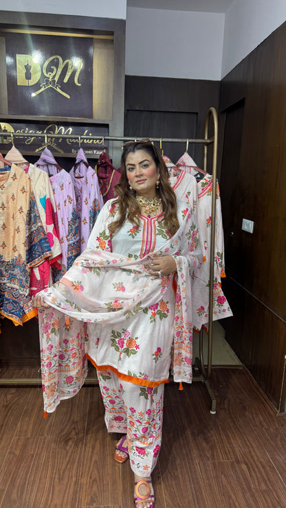 Masleen Cotton Farshi Salwar Suit