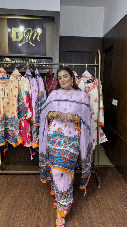 Masleen Cotton Farshi Salwar Suit