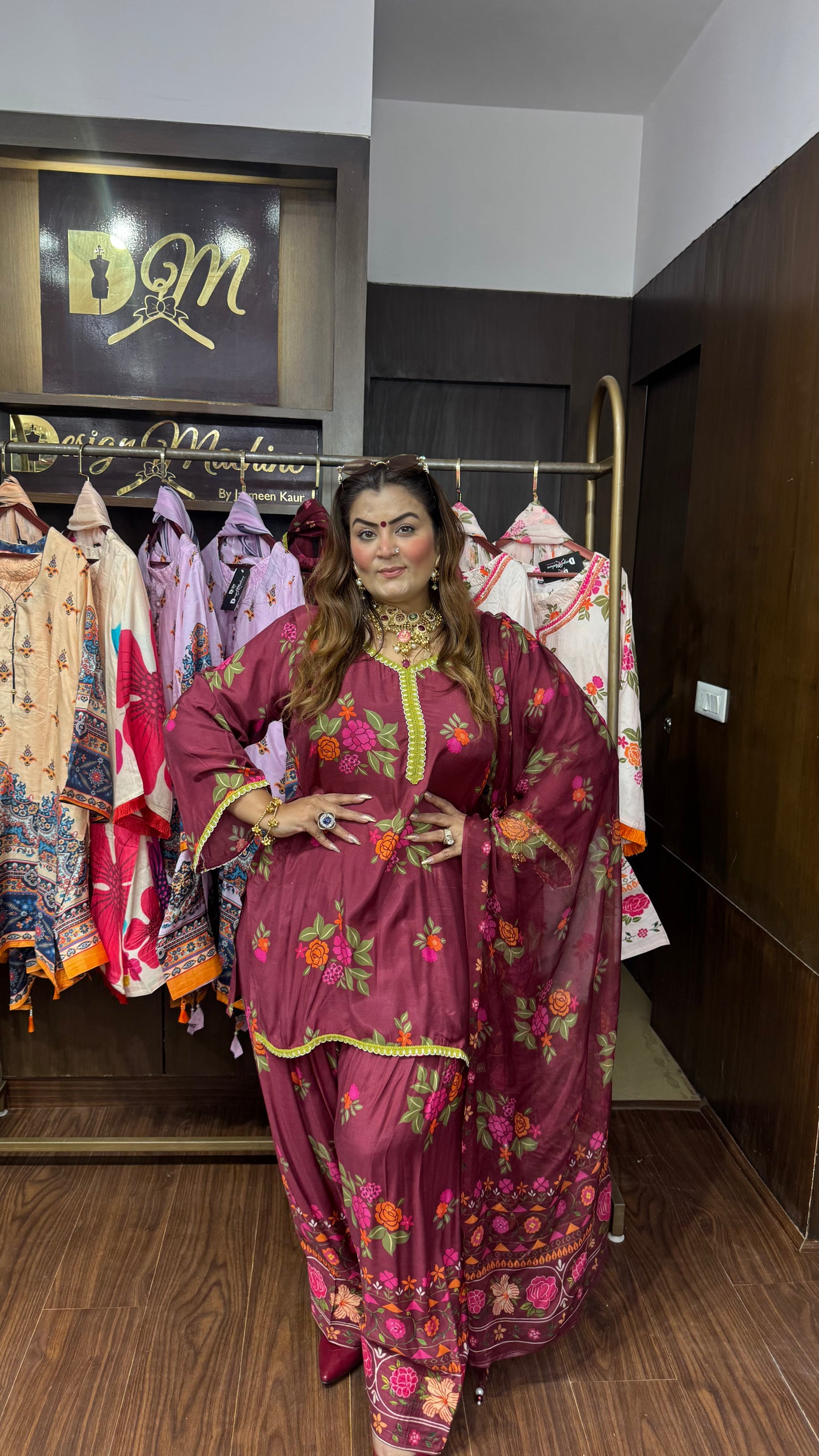 Masleen Cotton Farshi Salwar Suit