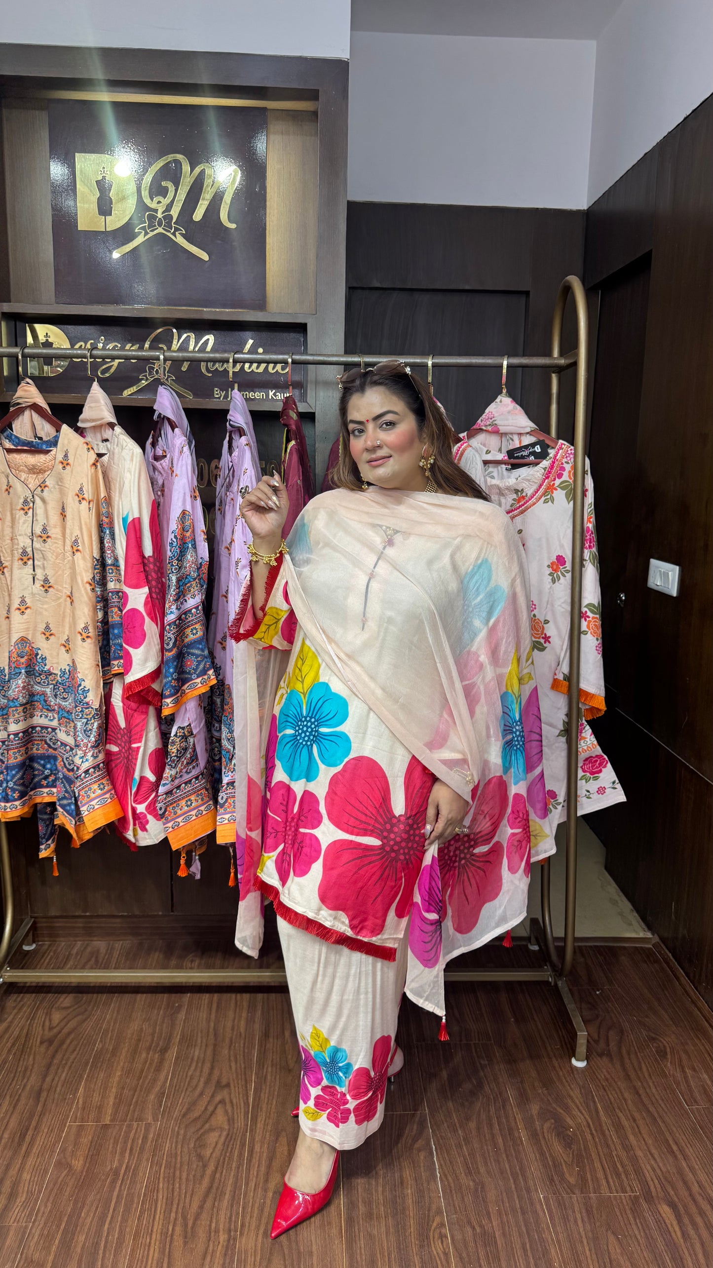 Masleen Cotton Farshi Salwar Suit