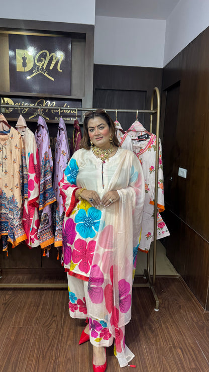 Masleen Cotton Farshi Salwar Suit