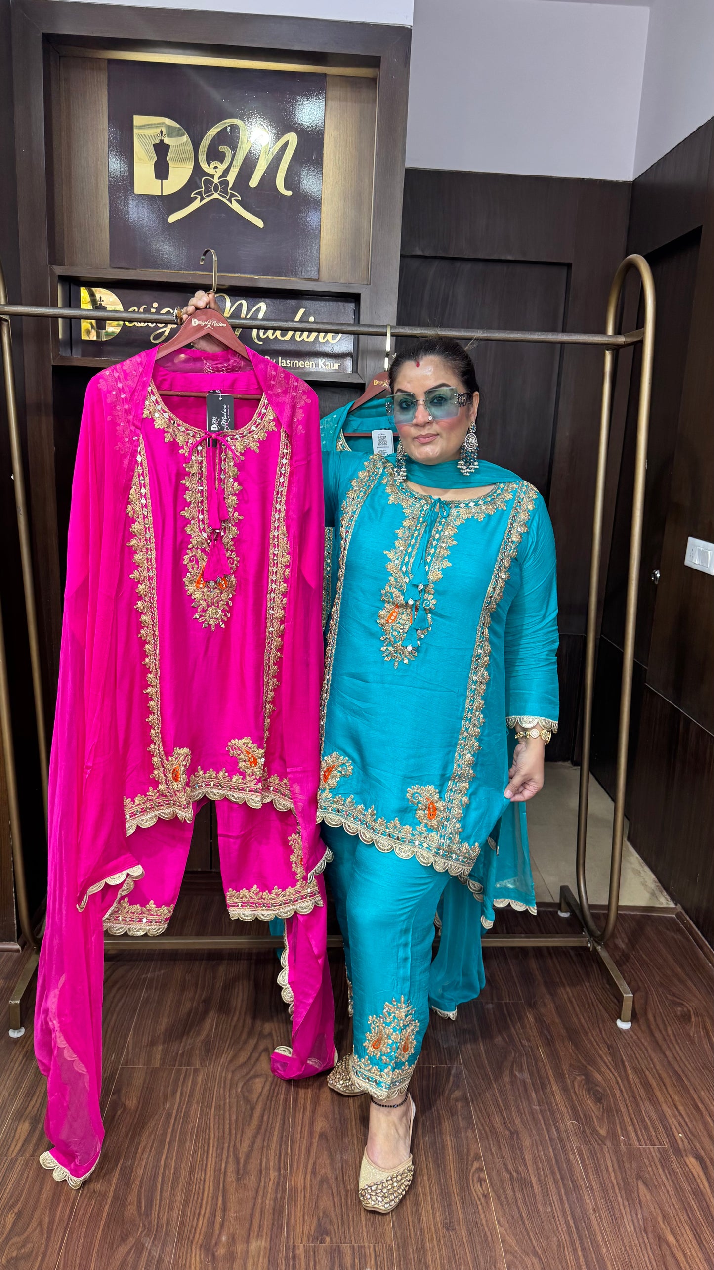 Avirel (Cotton Silk Fabric Suit)