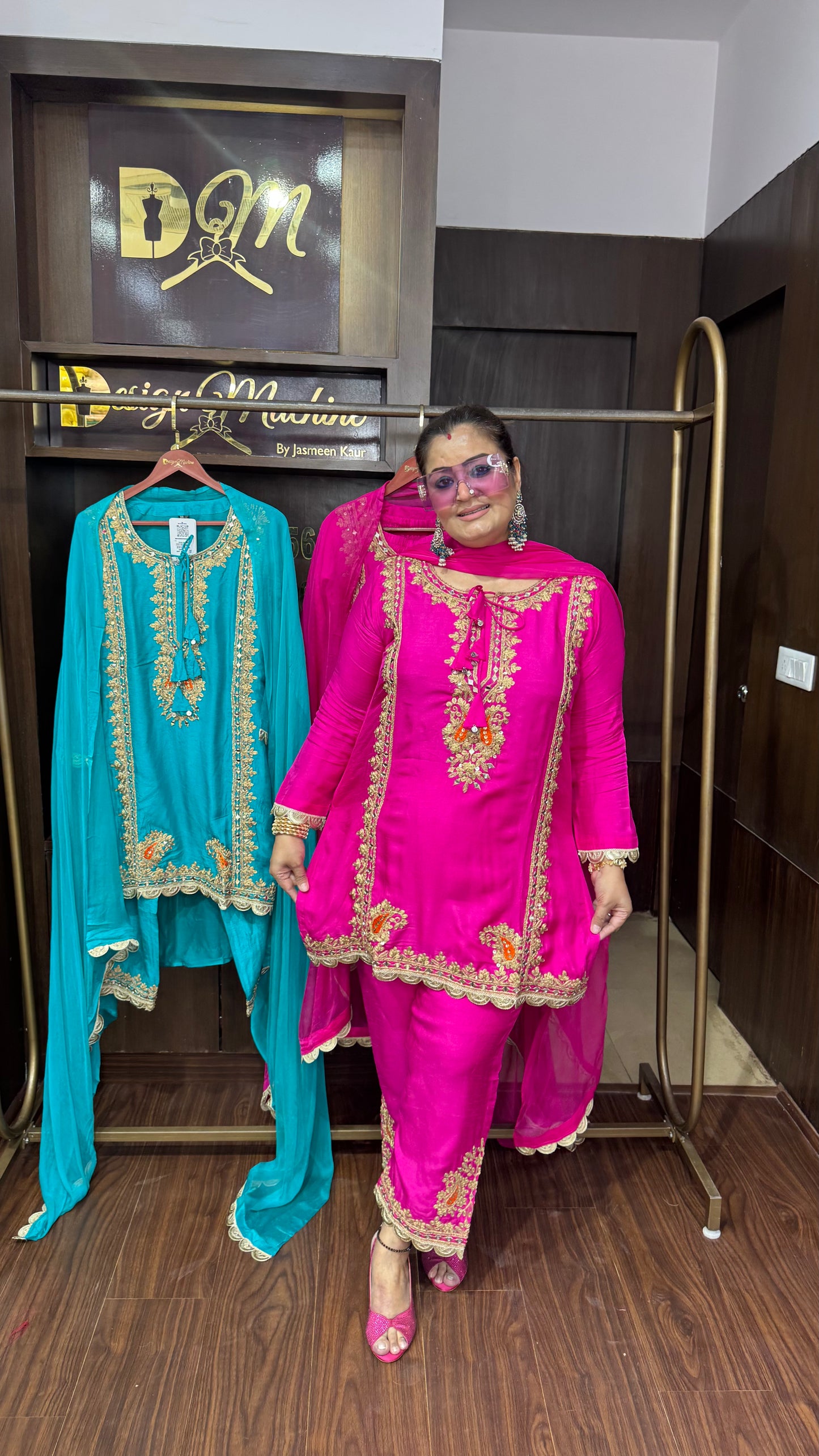 Avirel (Cotton Silk Fabric Suit)