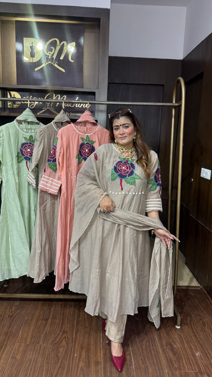 Ria (Mal Chanderi Anarkali Suit)