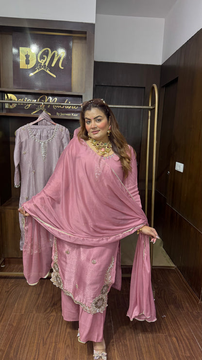 Hridya (Glass Tissue Suit)