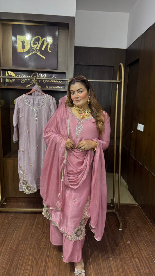 Hridya (Glass Tissue Suit)