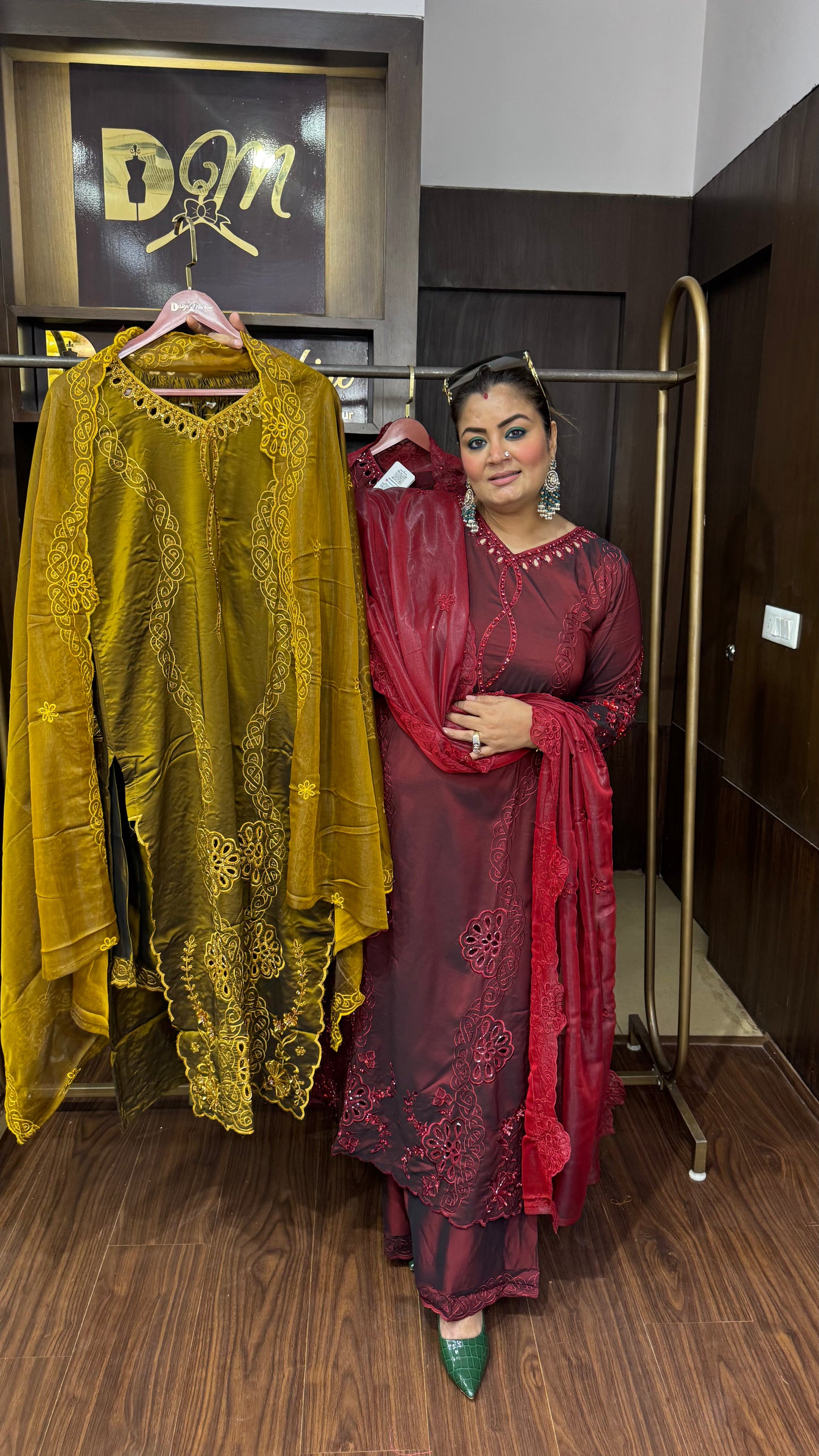 Norvya (Pakistani Glass Tissue Suit)