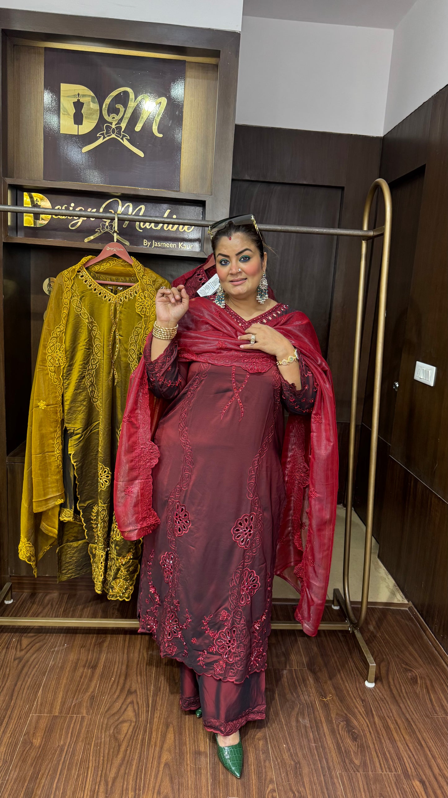 Norvya (Pakistani Glass Tissue Suit)