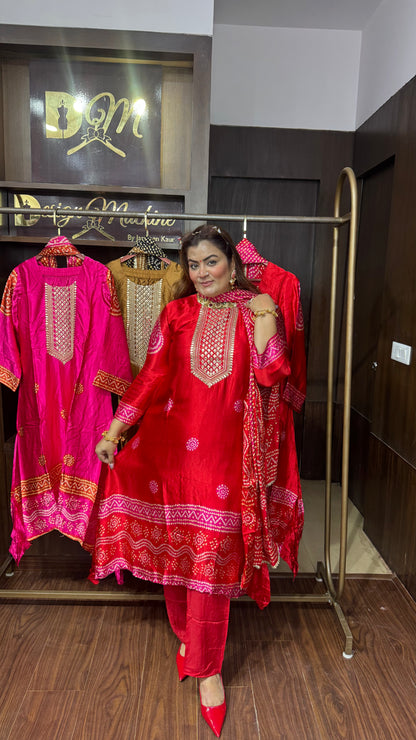 Rida (Gajji Silk Suit)