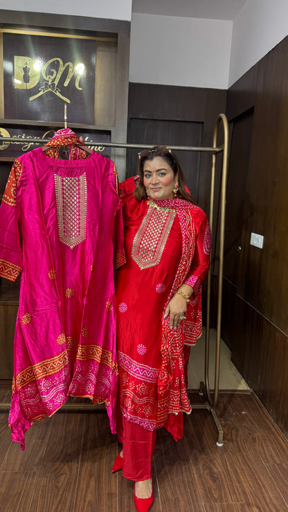 Rida (Gajji Silk Suit)