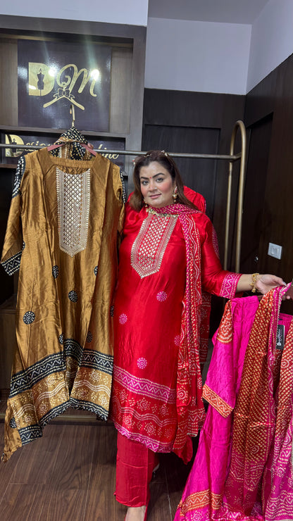 Rida (Gajji Silk Suit)