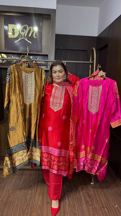 Rida (Gajji Silk Suit)