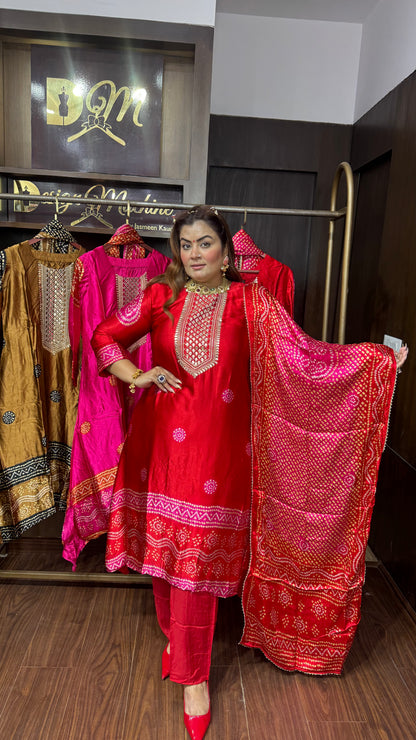 Rida (Gajji Silk Suit)