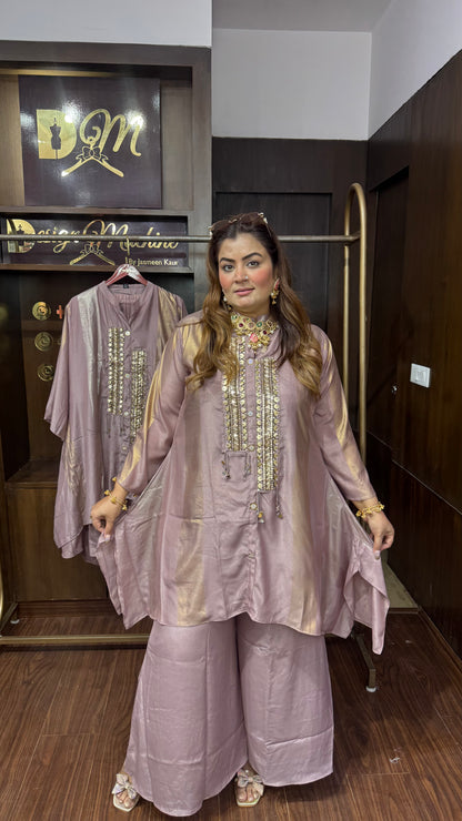 Rida (Pure Shimmer Georgette Cordset)