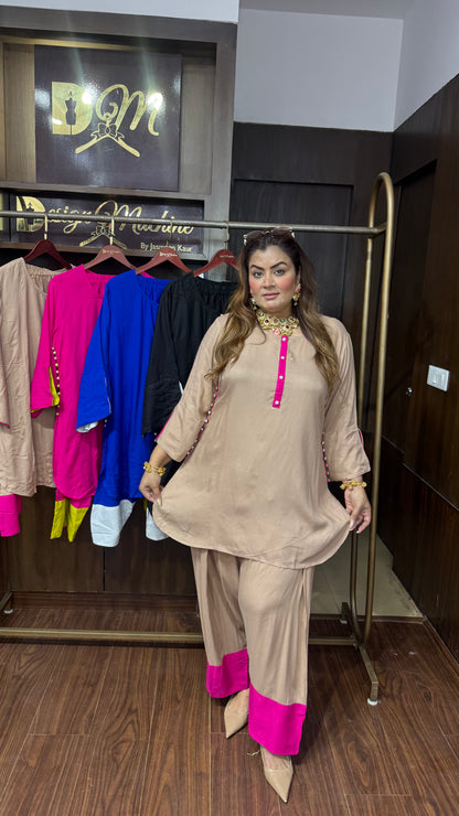Ridi (Masleen Cotton Farshi Salwar Cordset)
