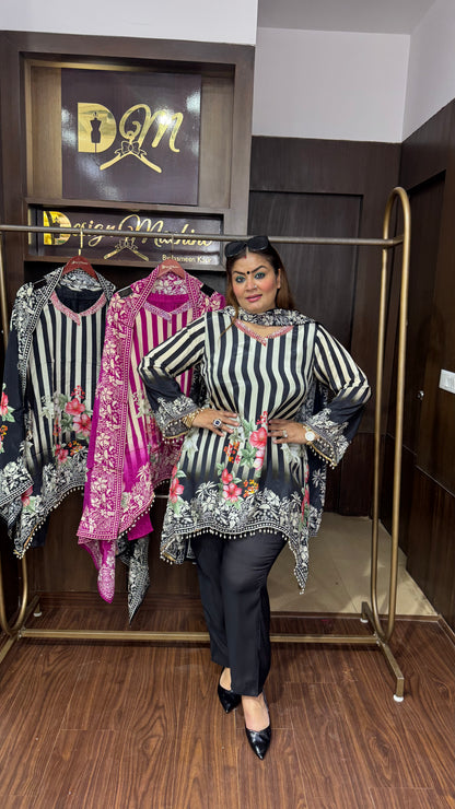 Rovique (Pure Crepe Suit)