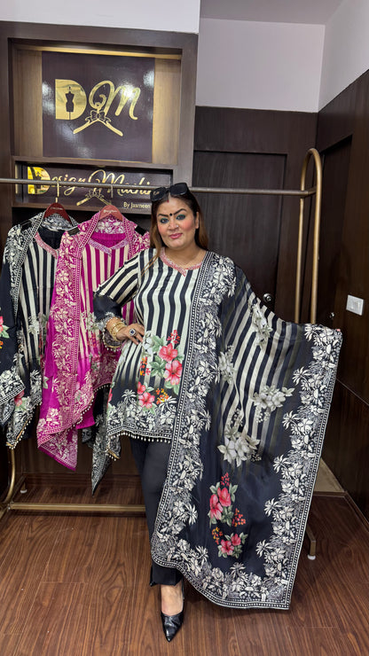 Rovique (Pure Crepe Suit)