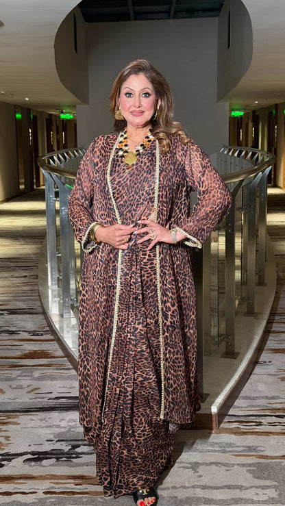 Aafreen Jacket Style Saree