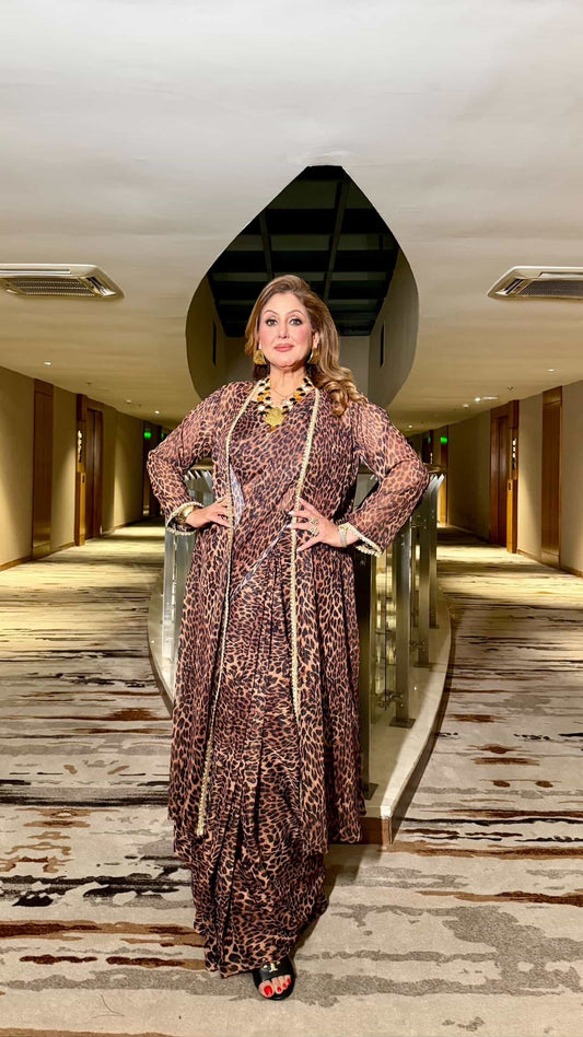 Aafreen Jacket Style Saree