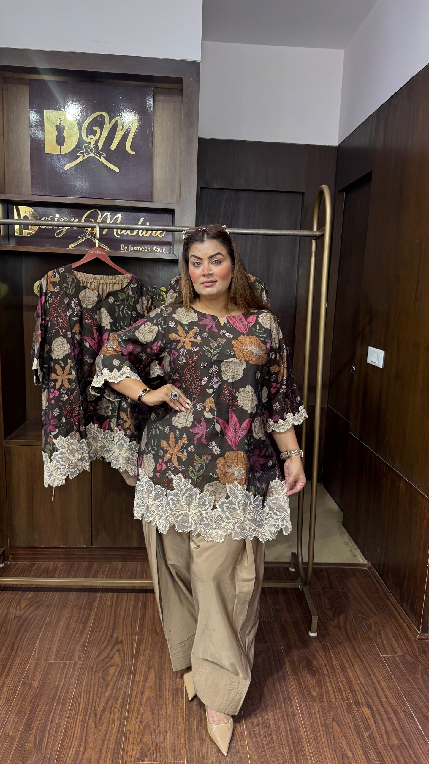 Elegant Mal Chanderi Cordset