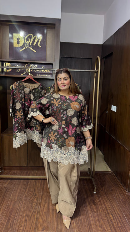 Elegant Mal Chanderi Cordset