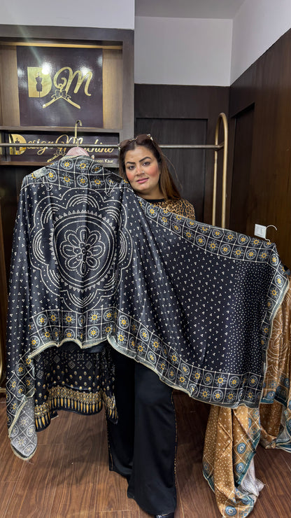 Shreya (Gajji Silk Unstitch Suit)