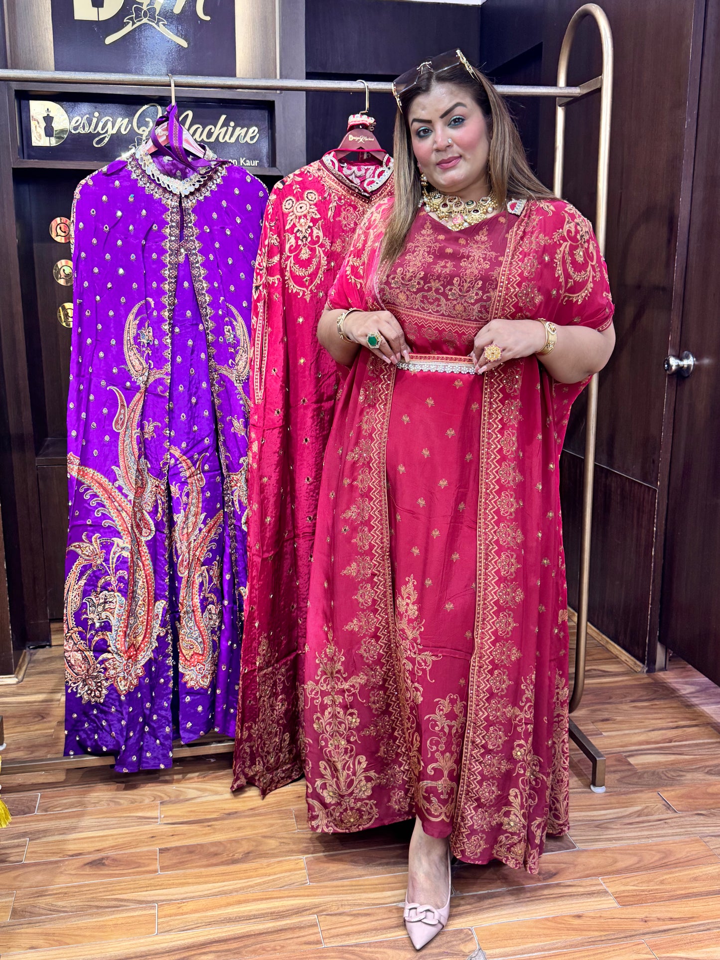 Crystal Pure Crepe (Anarkali)