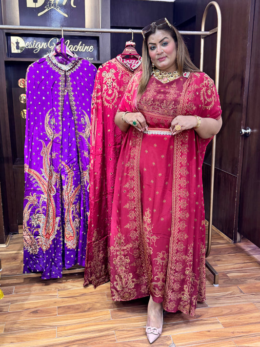 Crystal Pure Crepe (Anarkali)