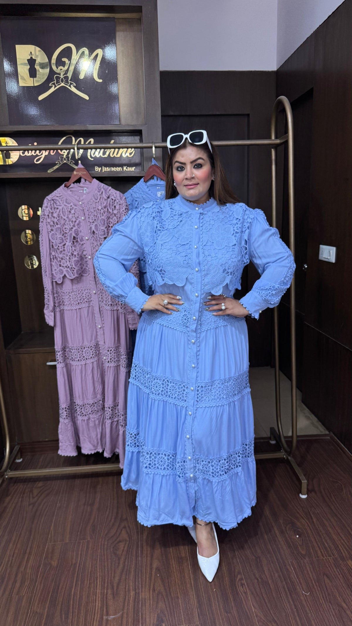 Elegant Cotton Dress