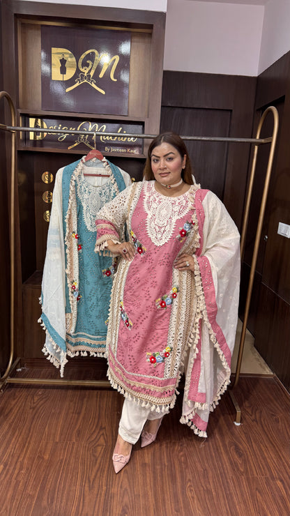 Zyvara (Hakoba Chikan Fabric Suit)
