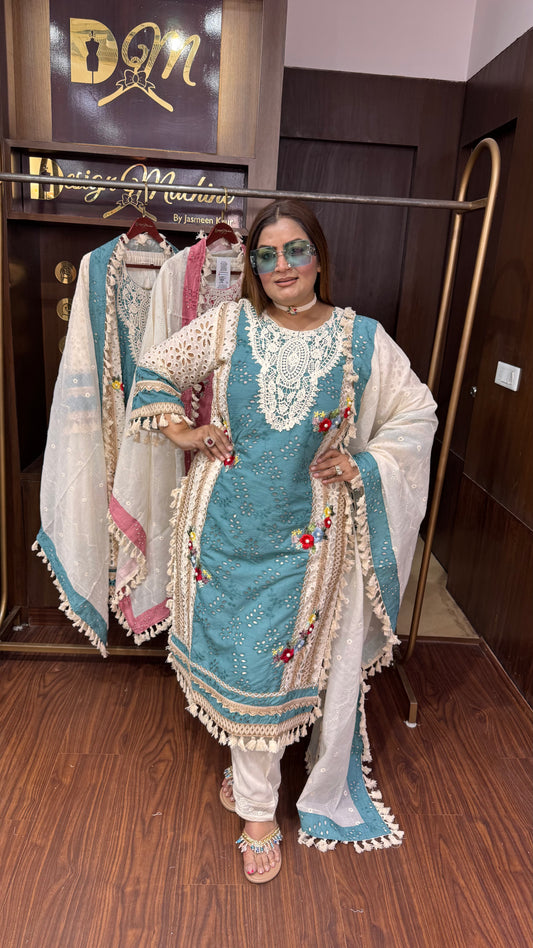 Zyvara (Hakoba Chikan Fabric Suit)