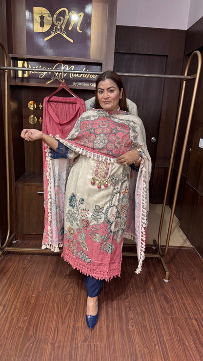 Velnira (Masleen Cotton Suit)