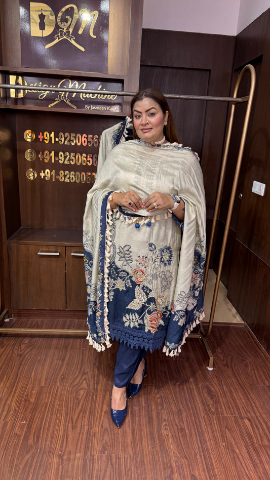 Velnira (Masleen Cotton Suit)