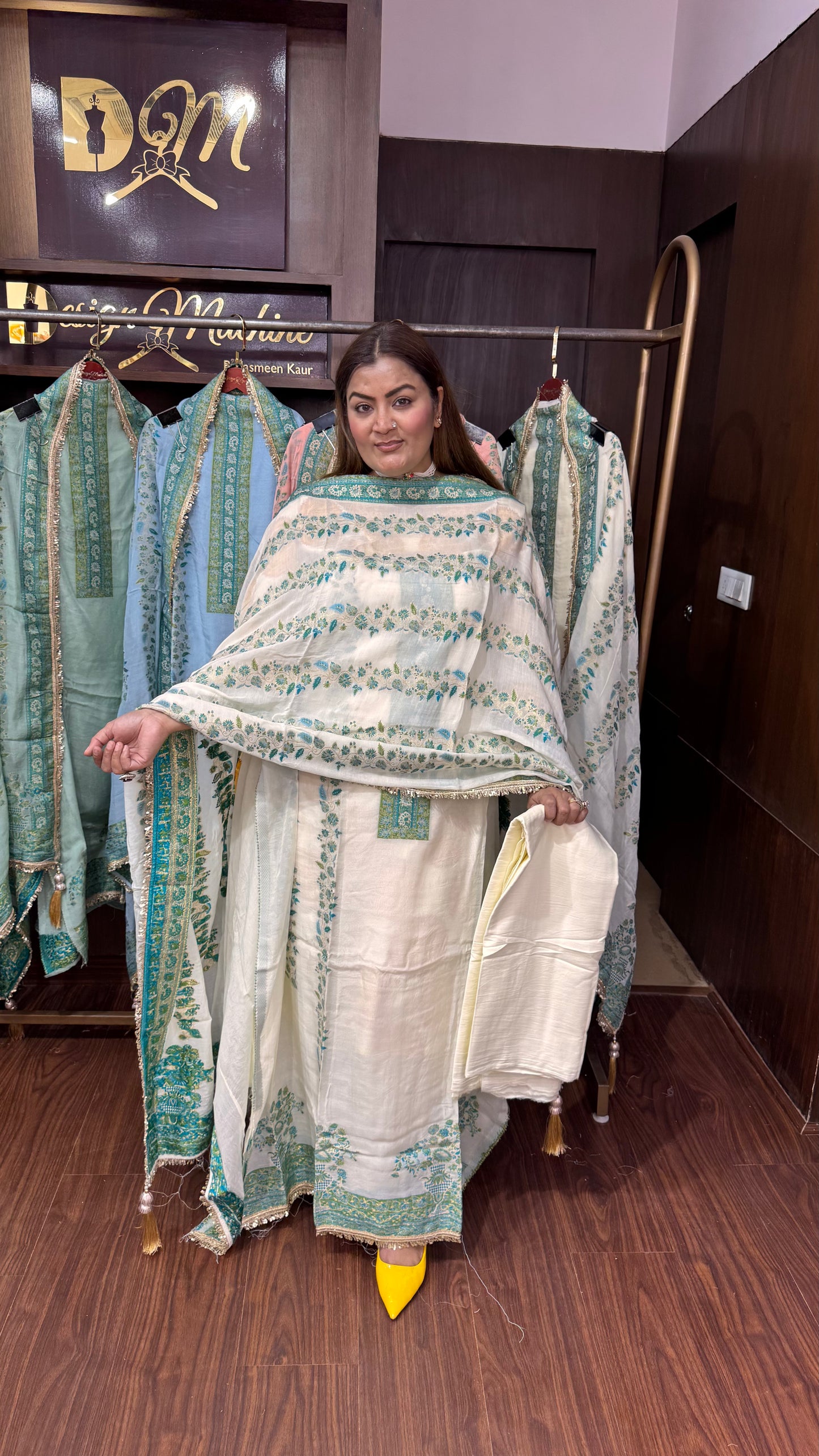 Nyvaza (Malmal Cotton Unstitch Suit)