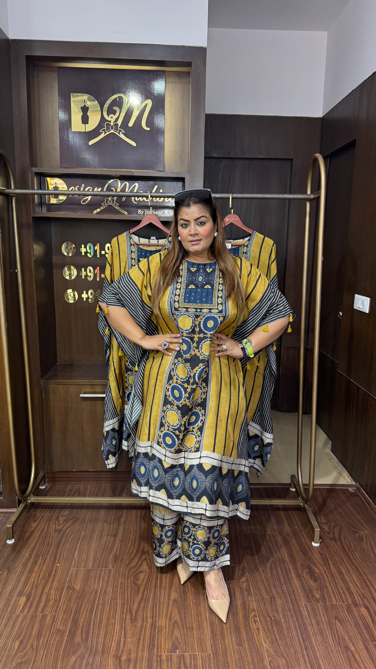 Rovexa (Masleen Cotton Kaftan)