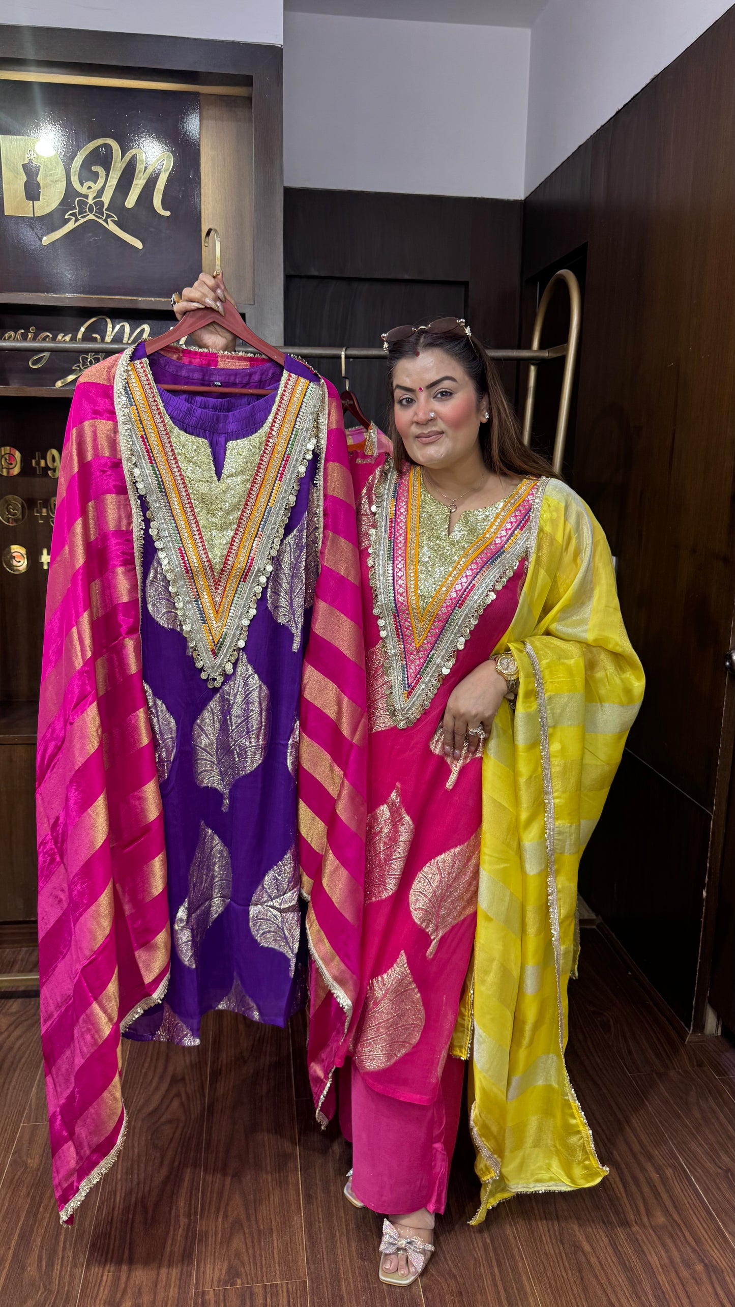 Pure Georgette Suit