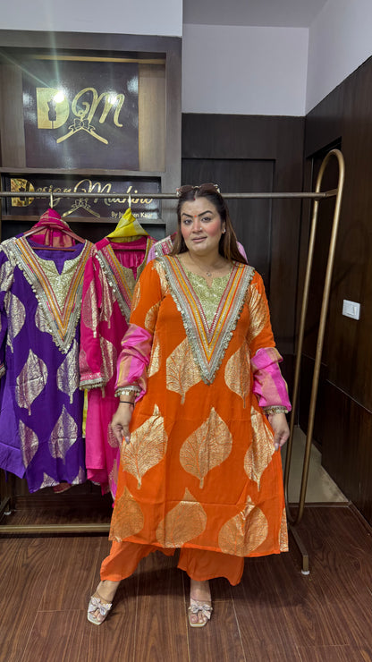 Pure Georgette Suit
