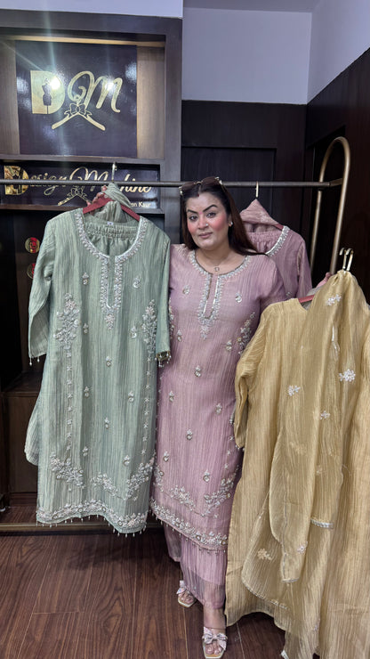 Beautiful Crush Tissue Suit