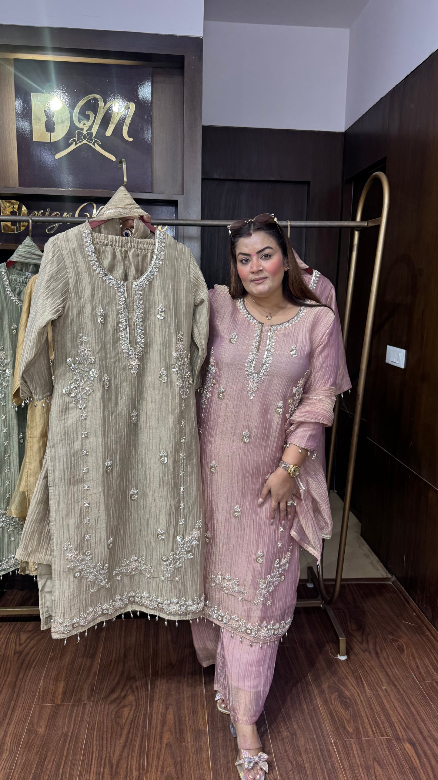 Beautiful Crush Tissue Suit