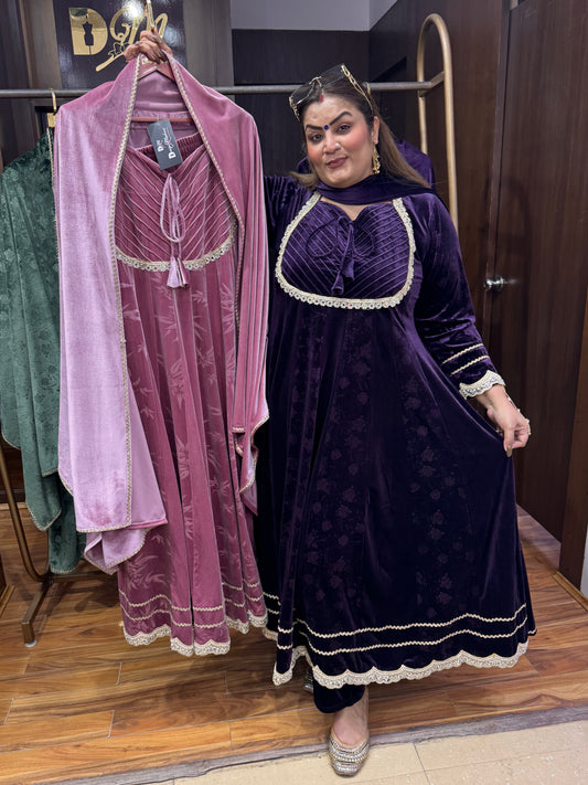 Ruhani Velvet (Anarkali)