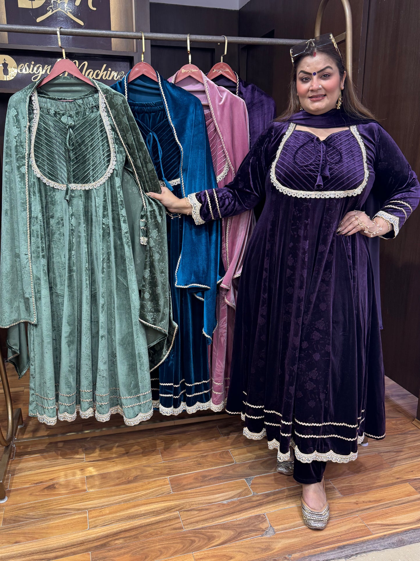 Ruhani Velvet (Anarkali)