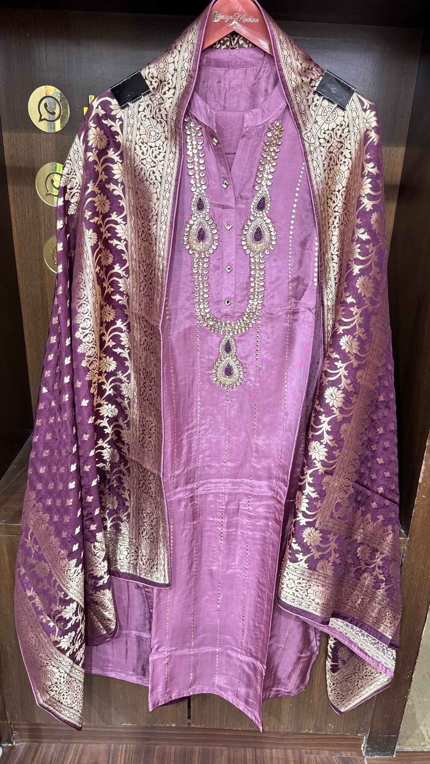 Zevaya (Cotton Silk Unstitch Suit)