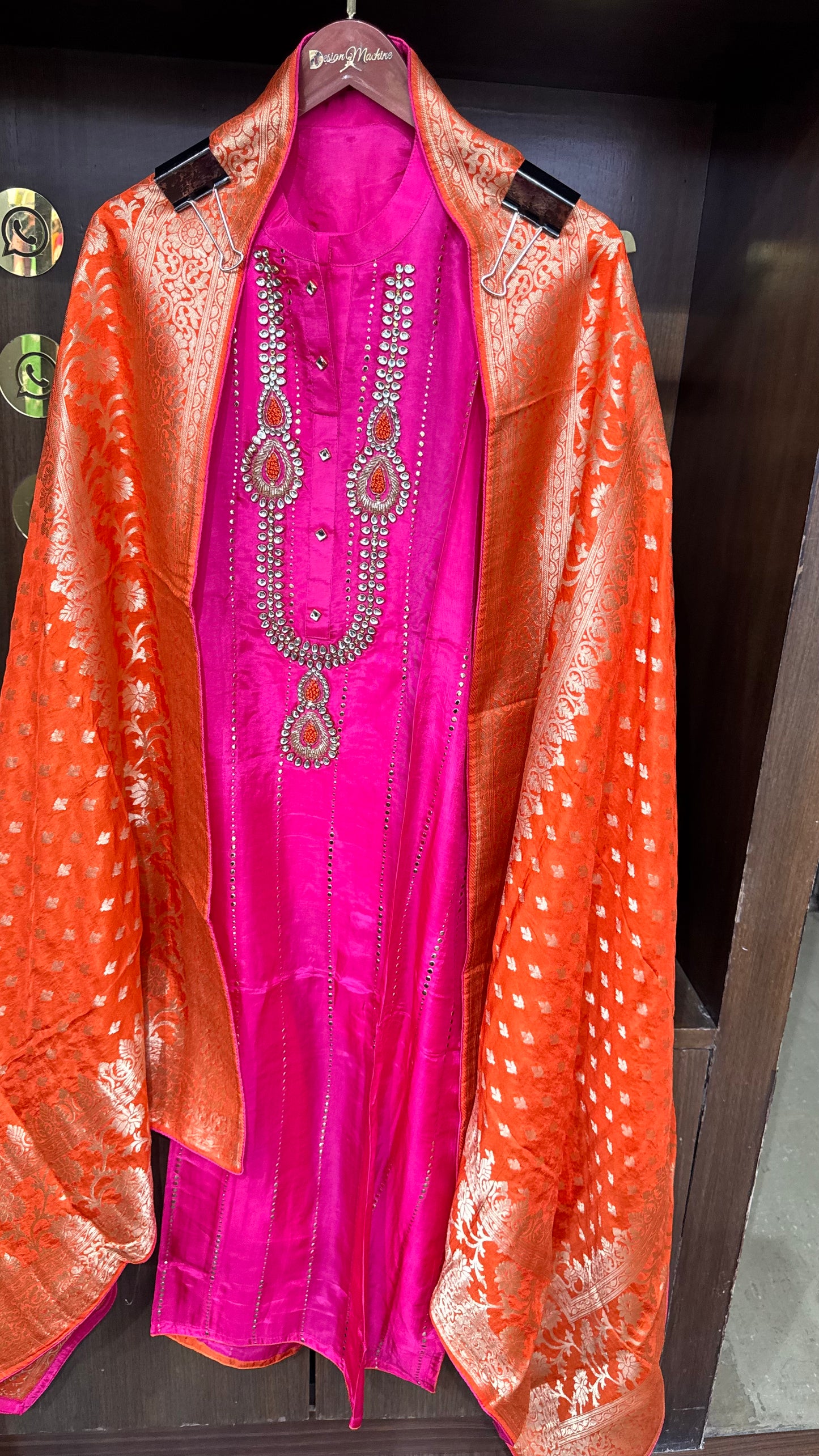 Zevaya (Cotton Silk Unstitch Suit)