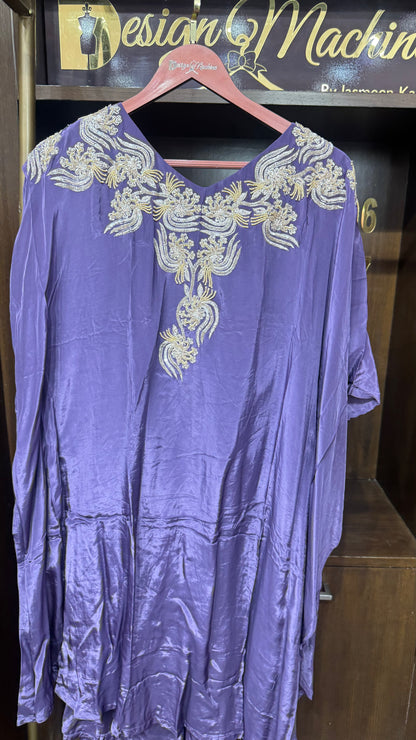 Elegant Pure Crepe Kaftan Cordset