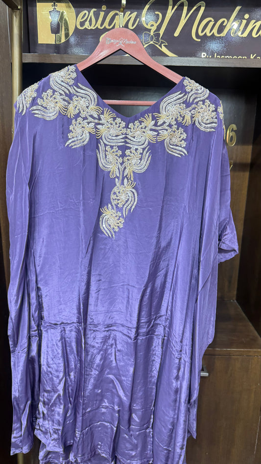 Elegant Pure Crepe Kaftan Cordset