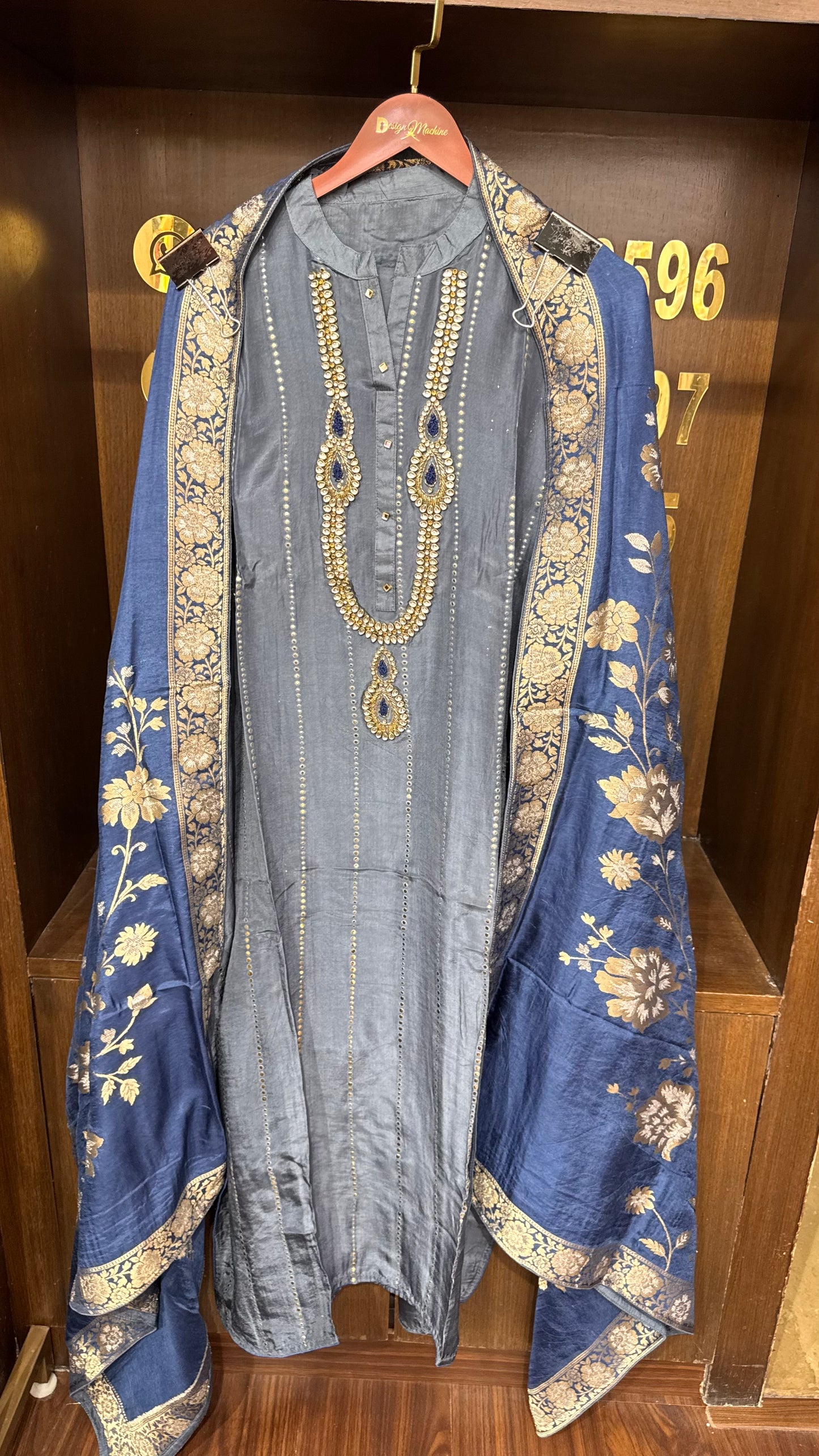 Zevaya (Cotton Silk Unstitch Suit)